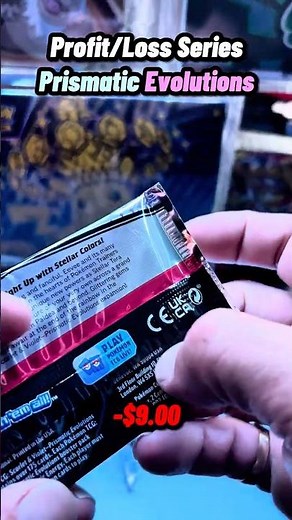Profit/Loss Series 🔥| Prismatic Evolutions 🤩 | #pokemontcg #pokemon