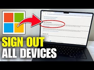 How To Sign Out Microsoft Account From All Other Devices
