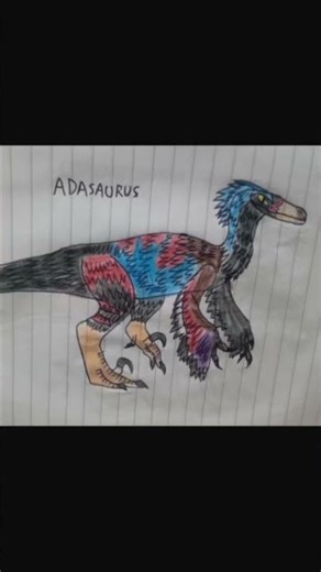 meus desenhos dos dinossauros da coleção beasts of the mesozóic!