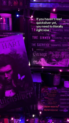 Couldn’t recommend Quicksilver enough!!! Just finished, so deliciously spicy, incredible world building, and book 2 comes out in less then a month!!!!! Ahhhh!!!! #quicksilver #spicybooktok #romantasy #romantasybookrecs | Jordan Reads