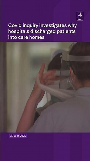 Covid inquiry investigates why hospital discharged patients into care homes