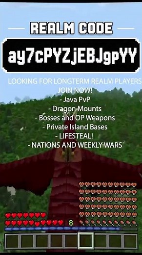 2026 Minecraft Bedrock Realm Codes Are INSANE #minecraftserver #realmcode #bedrockedition