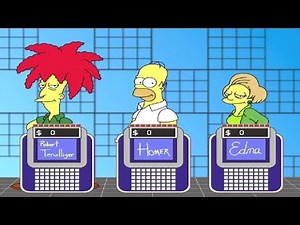 The Simpsons Jeopardy v1.1.1 (Windows game 2004)