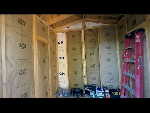 HOW TO INSTALL INSULATION ON WALLS