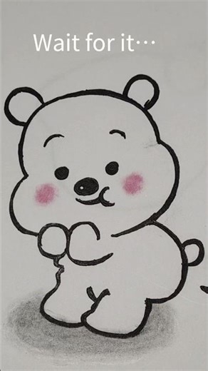 Cute Teddy Drawing | Easy Drawing #shorts#drawing#easydrawing#cutedrawing#funny#art#drawingtutorial