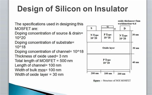 Silvaco TCAD ATLAS教程5.使用Silvaco工具，工艺变化对SOI MOSFET的影响。
