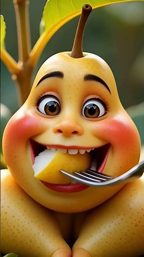 AI Food Characters Eating | Funny Cartoon ASMR Short