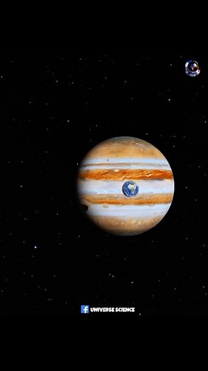 Earth🌎 Hits Jupiter😱 #UniverseScience | Universe Science