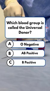 Which blood group is called the Universal Donor?#quiz #fun #brainteasers #puzzle | Mind Fuel