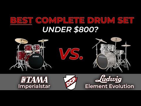Tama Imperialstar vs. Ludwig Element Evolution Drum Set - In Depth Review
