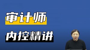 030 第一部分 审计理论与方法 第七章 内部控制及测试 内部控制概述