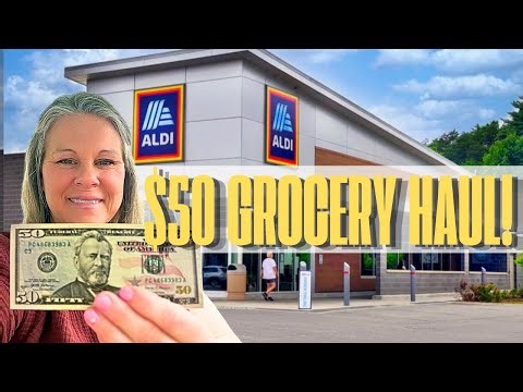My BEST $50 ALDI Haul of 2026! Grocery Shop With Me!