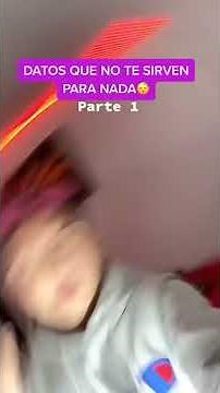 DATOS QUE NO TE SERVIRAN PARA NADA🤮🦁 (Pero son graciosos😂)