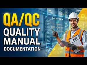 Quality Manual Explained | Company Level QA/QC Document | ISO 9001 | QA/QC Tutorial | Episode 02