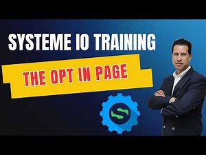 Systeme io Training - The Opt In Page