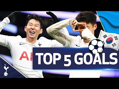 Heung-Min Son's TOP FIVE Premier League goals of the season!