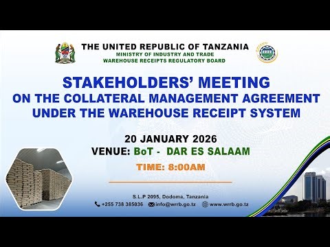 🔴#LIVE: COLLATERAL MANAGEMENT STAKEHOLDERS’ MEETING