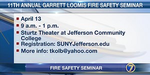 JCC to host fire safety seminar
