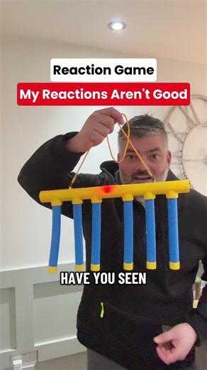 Tried the Reflective Drop Stick Challenge and… yeah, my reflexes officially belong in a museum 😅 It’s basically a hand-eye coordination reaction speed game: someone drops the reflective stick and you’ve got to catch it before it hits the floor. Sounds easy. It’s not. My brain said “GO” and my hands said “We’ll get back to you in 3–5 working days.” Bonus: I thought I’d upgrade to “hard mode” by doing it around the dogs… they were NOT impressed. One looked offended. The other left the room like I