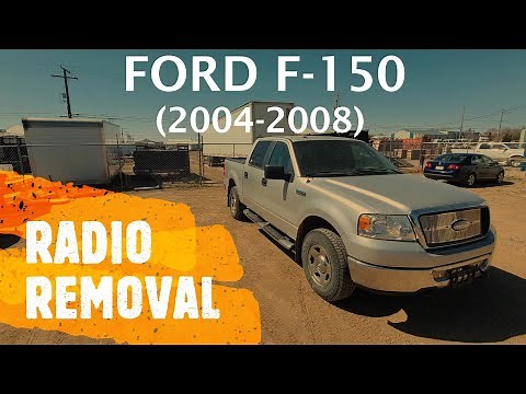 Ford F-150 - RADIO REMOVAL / REPLACEMENT (2004-2008)