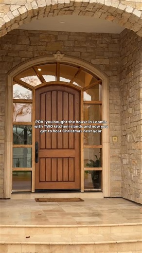 One island for appetizers and wine, one island for baking cookies (and sneaking bites 😋). Plenty of space for everyone to gather without feeling crowded! This tastefully remodeled estate sits on 2.1 acres with TWO separate homes, over $1M in upgrades, a chef’s kitchen with Wolf appliances waterfall islands, wine cellar, gym, and a newly built 5-car garage with RV access. Located just 5 minutes to downtown Loomis and 20 minutes from Roseville! 📍 Loomis, CA 💰 $2,795,000 🌳 2.1 acres | Built 200