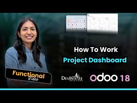 How To Work Project Dashboard In Odoo | Odoo Dashboard