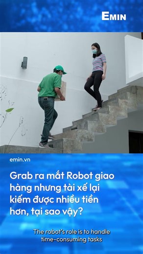 Grab phát triển robot giao hàng thông minh hỗ trợ tài xế, AI vật lý bùng nổ