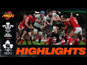 WALES v IRELAND | 2025 GUINNESS MEN'S SIX NATIONS | RUGBY HIGHLIGHTS
