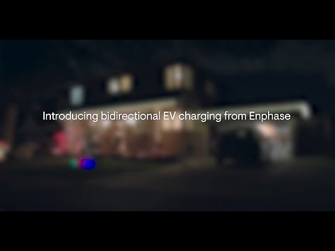Introducing Enphase Bidirectional Charging