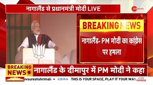 PM Modi slams Congress in Nagaland, saying "They ran Nagaland govt on remote control from Delhi #Congress #PMModi for more videos: https://bit.ly/2skyqg0 | Zee News English
