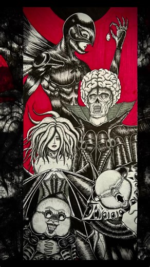 Where my Berserk fans at? #art #smallartist #horror #illustration #berserk