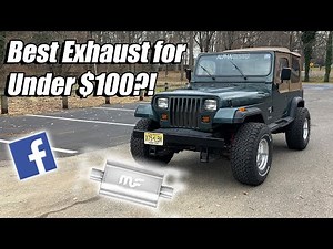1994 Jeep Wrangler Magnaflow Exhaust: How to make a Jeep Exhaust