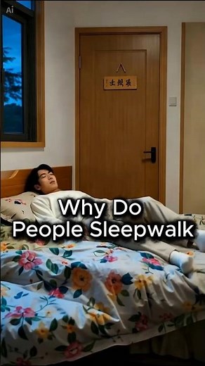 Why Do People Walk While Sleeping?