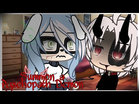 Summon a Psychopath Demon | Gacha Life Mini Movie