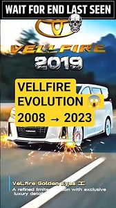 Toyota Vellfire 2008-2023: How This Luxury Ride Has Evolved#automobile #facts #cartok