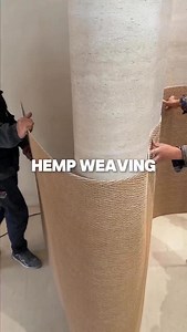 13K views · 141 reactions | It is not real hemp weaving, because real hemp weaving is not fireproof! This flexible panel, made to resemble hemp weaving, can cover an entire surface, is bendable and fireproof, and can be used both indoors and outdoors.#hempknitting #design #decoration #walldecoration #homedecor | CU design collection | Facebook
