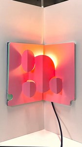 Risette pop-up corner lamp designed by César Moncaut | GIGadgets