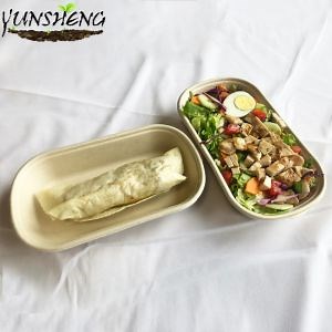 [Hot Item] Paper Food Packing Box Biodegradeable for Salads Vegetables Fruits Meats