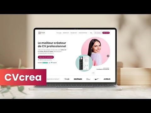 Crée ton CV en ligne avec CVcrea | Facile et Rapide