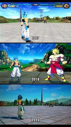 EVOLUTION: Gogeta Blue KAMEHAMEHA 2007 ➜ 2018 ➜ 2024 (BT3 vs FighterZ vs Sparking! ZERO) #juanotaku