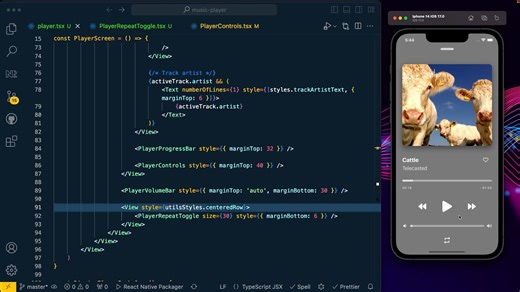 使用 React Native、Expo、Typescript 和 Zustand 构建音乐播放器APP