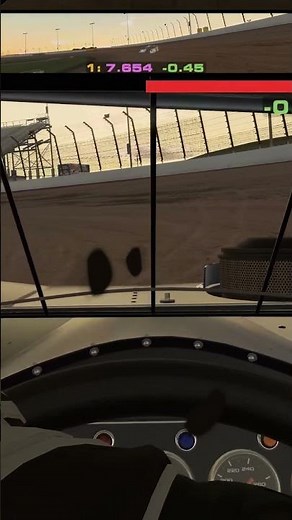 The Dirt Track at Charlotte | Super Late Models | iRacing Motorsport Simulator | Clip 04 | #reels