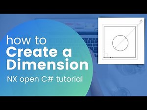 How to Create a Dimension using NX open C#