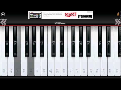 Windows 8,1 Piano 8 app review learn to play the piano on your pc
