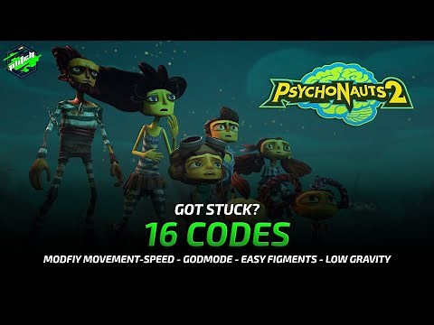 PSYCHONAUTS 2 Cheats: Easy Figments, Godmode, Modify Movement-Speed, ... | Trainer by PLITCH