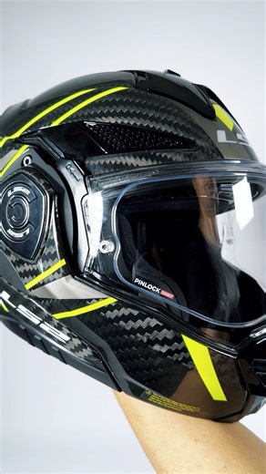 Introducing the LS2 Advant X Carbon. This 100% carbon fiber helmet’s got a 180º rotating chin bar, so you can switch from full face to open in seconds. Light, safe, and together with a Pinlock® 120XLT® lens ready for any ride. #LS2helmets #pinlock #antifog #nomorefog #LS2 #alwaysahead | Pinlock | Facebook