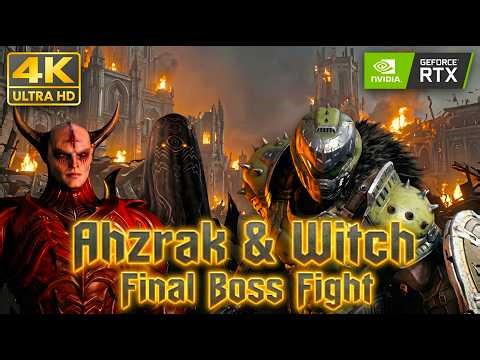 Doom The Dark Ages | Ahzrak & Witch | 4K Final Boss Fight
