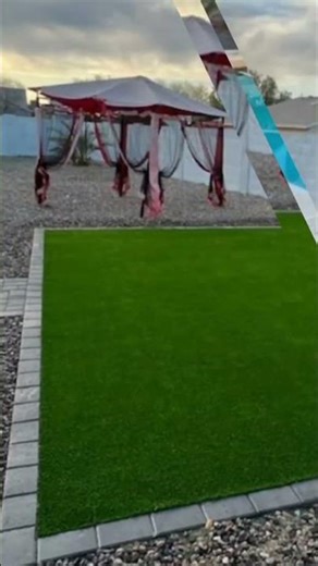 Custom Pavers, USA Made Turf Installed by AZ Greenest Grass