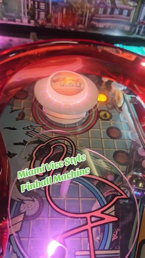 Use a popular theme but avoid licensing fees is what Gottlieb did when making this game while the popular TV Show was on the air! www.tntamusements.com #miamivice #Pinball @hollywoodheat