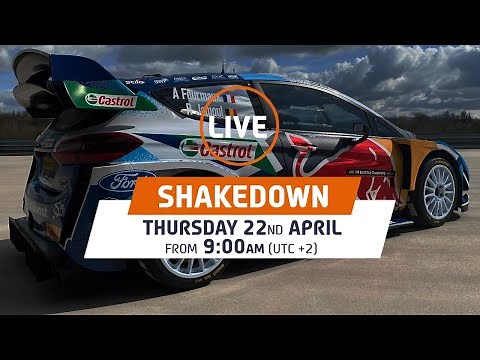 Shakedown LIVE - WRC Croatia Rally 2021